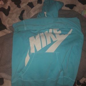 Nike hoodie jacket “sky blue”
